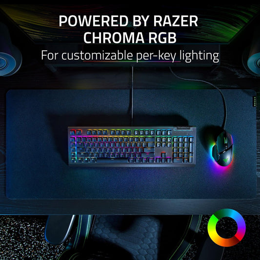 Razer BlackWidow V4 X RGB USB Teclado Mecanico Yellow Switch