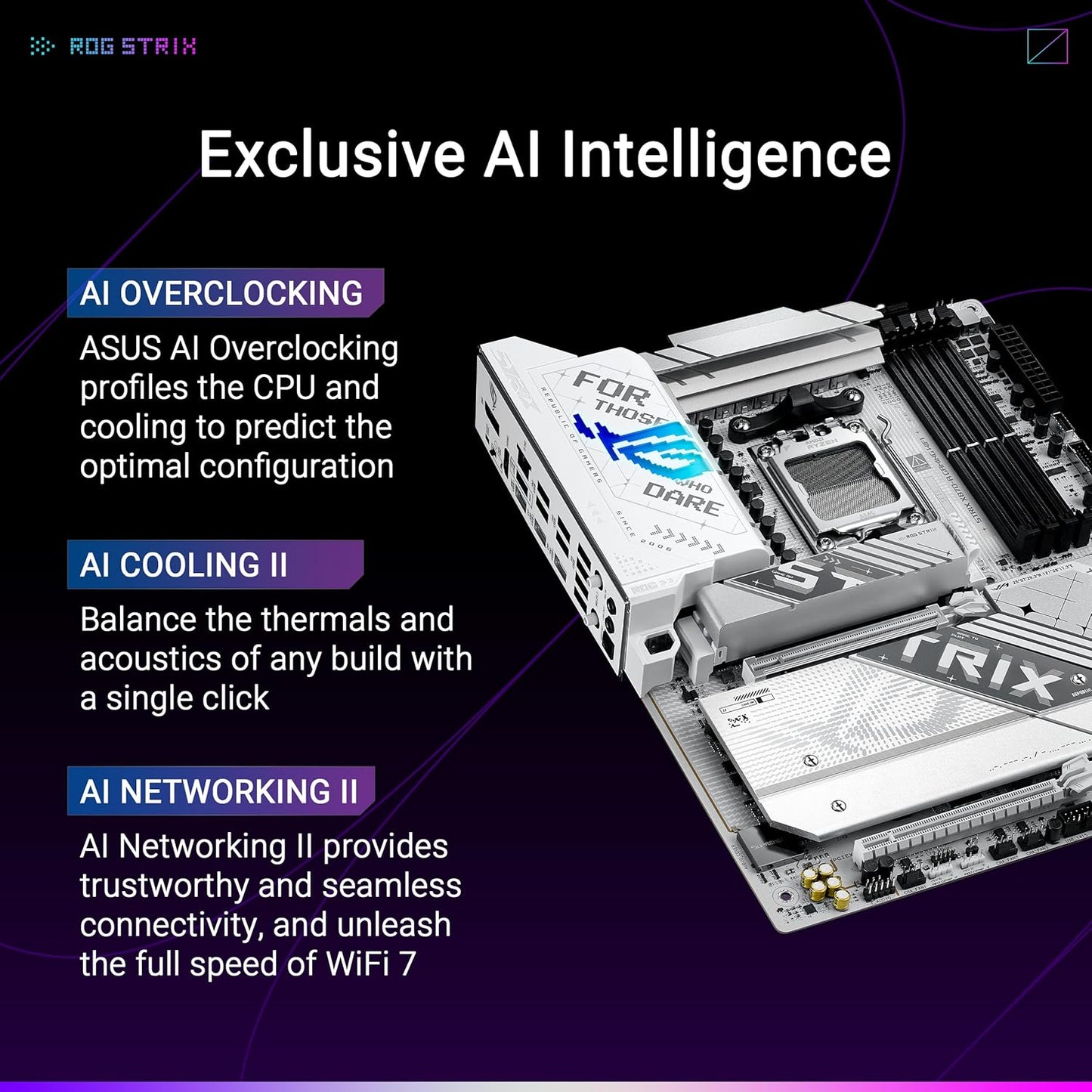 ASUS ROG Strix X870-A Gaming WiFi AM5 DDR5
