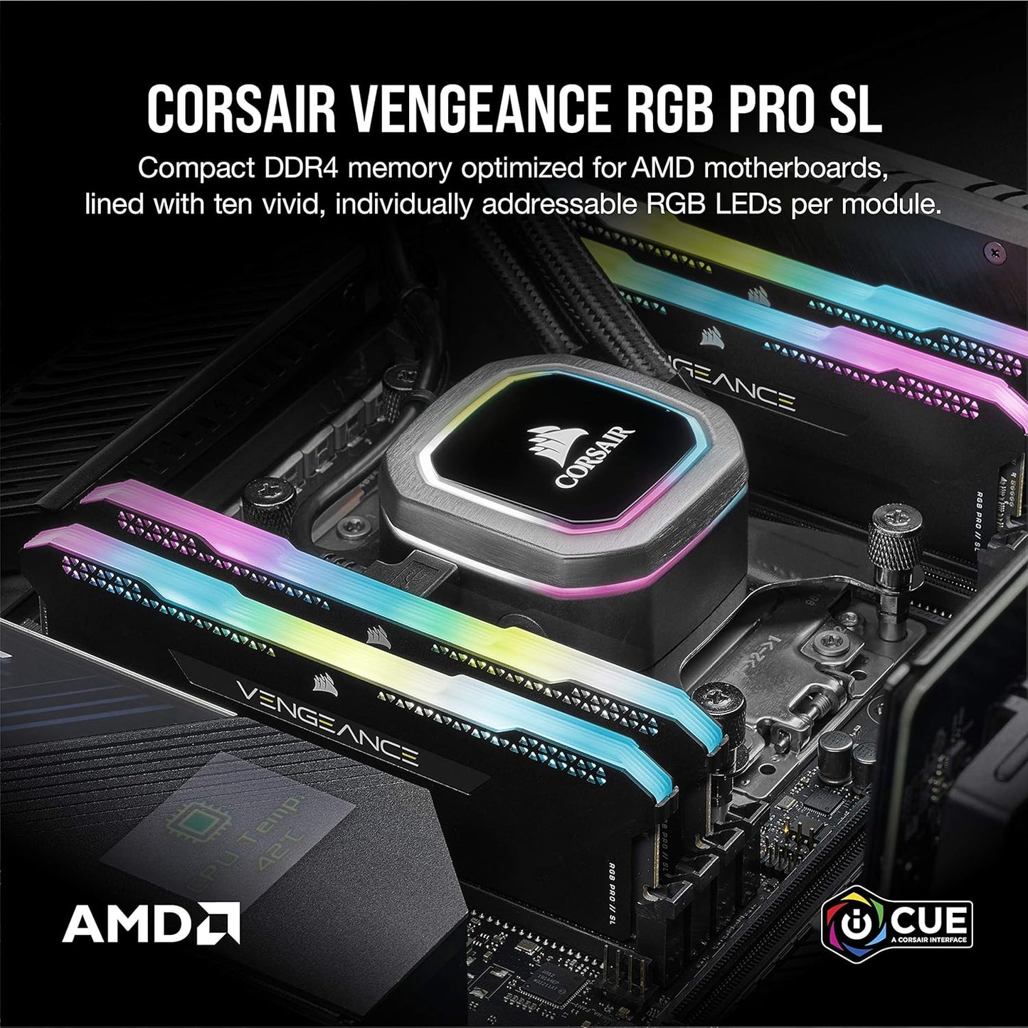 Corsair Vengeance RGB Pro DDR4 Negras