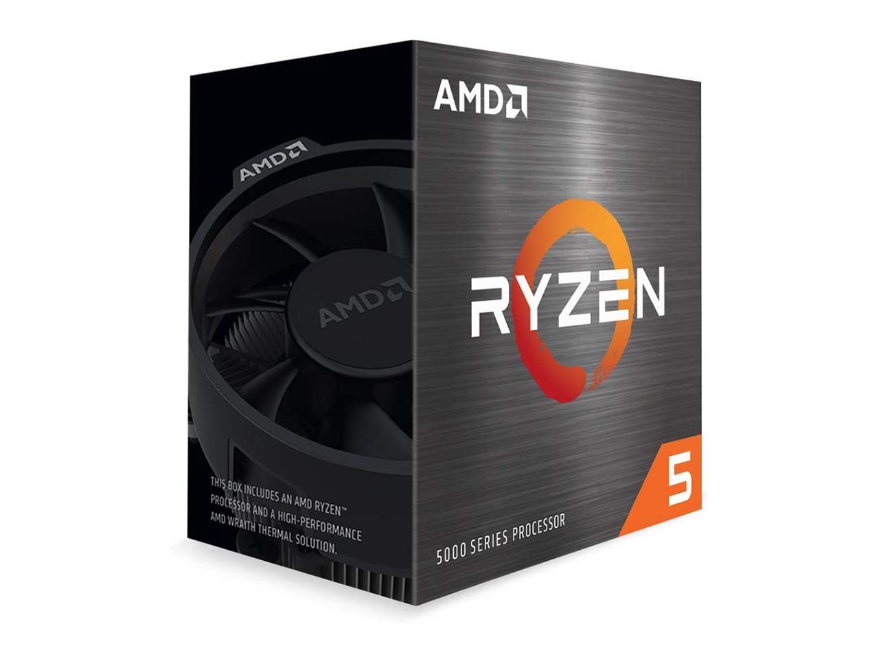 AMD Ryzen 5 5600X 6-core 3.7 GHz (MAX Turbo 4.6 GHz), 12-Thread Socket AM4