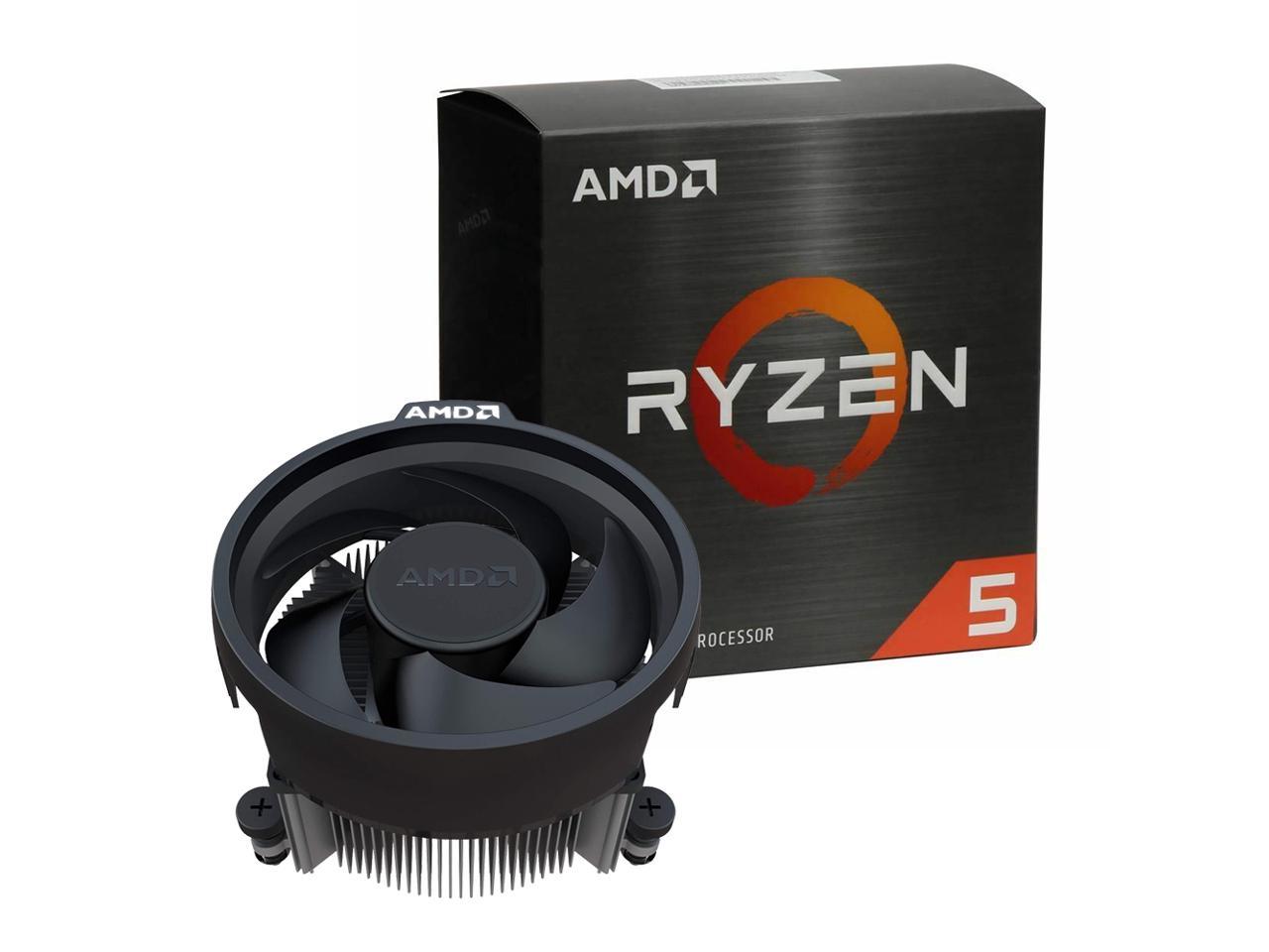 AMD Ryzen 5 5600X 6-core 3.7 GHz (MAX Turbo 4.6 GHz), 12-Thread Socket AM4
