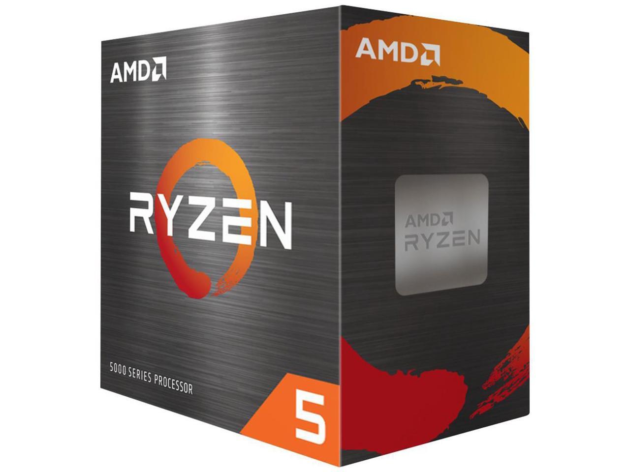 AMD Ryzen 5 5600X 6-core 3.7 GHz (MAX Turbo 4.6 GHz), 12-Thread Socket AM4