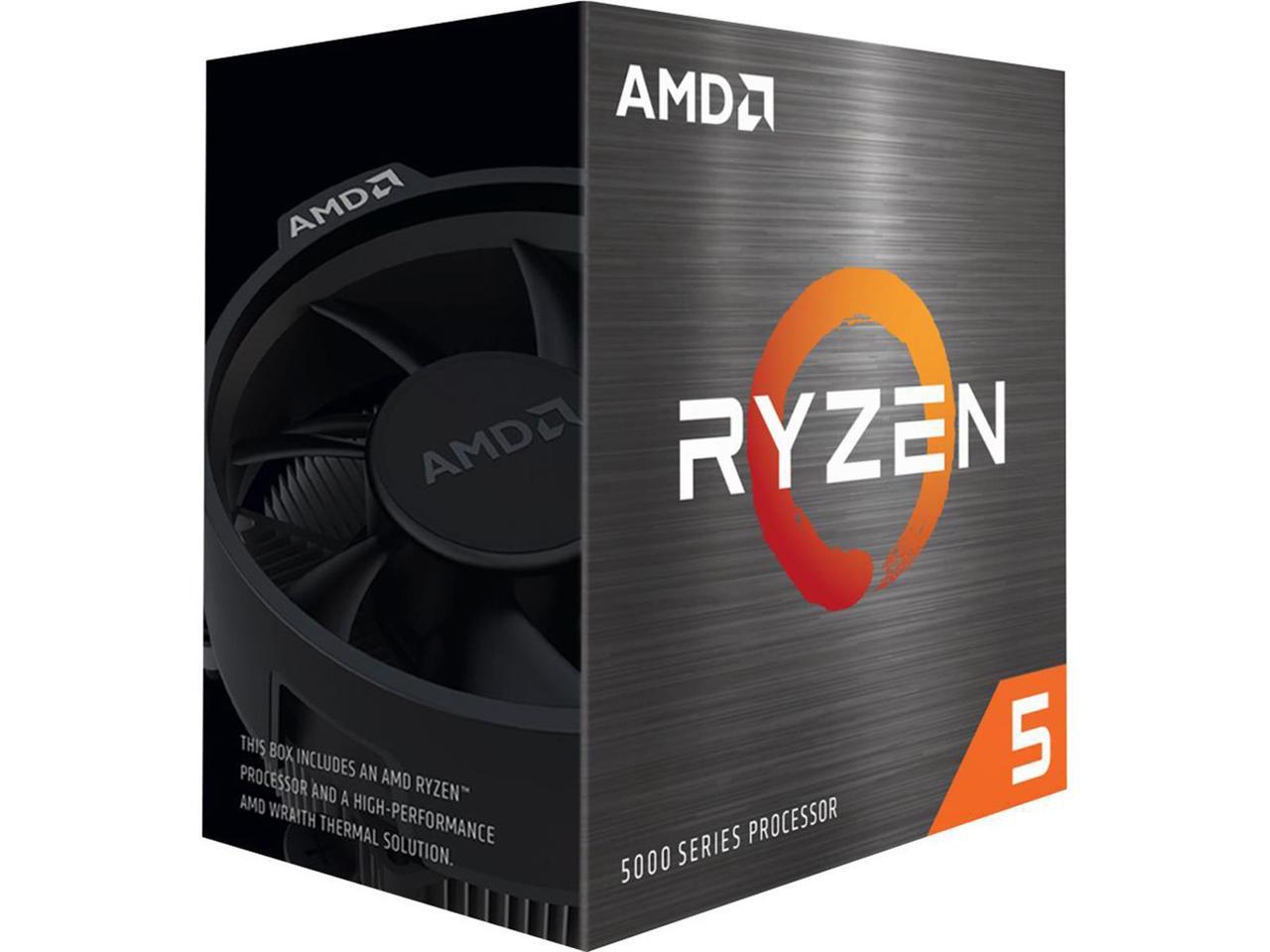 AMD Ryzen 5 5600X 6-core 3.7 GHz (MAX Turbo 4.6 GHz), 12-Thread Socket AM4