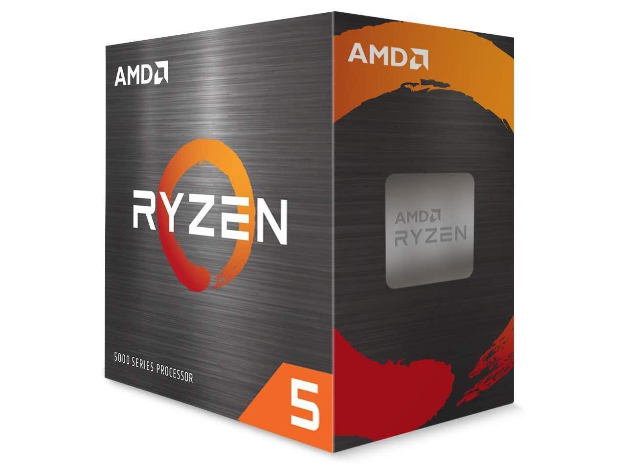 AMD Ryzen 5 5600X 6-core 3.7 GHz (MAX Turbo 4.6 GHz), 12-Thread Socket AM4