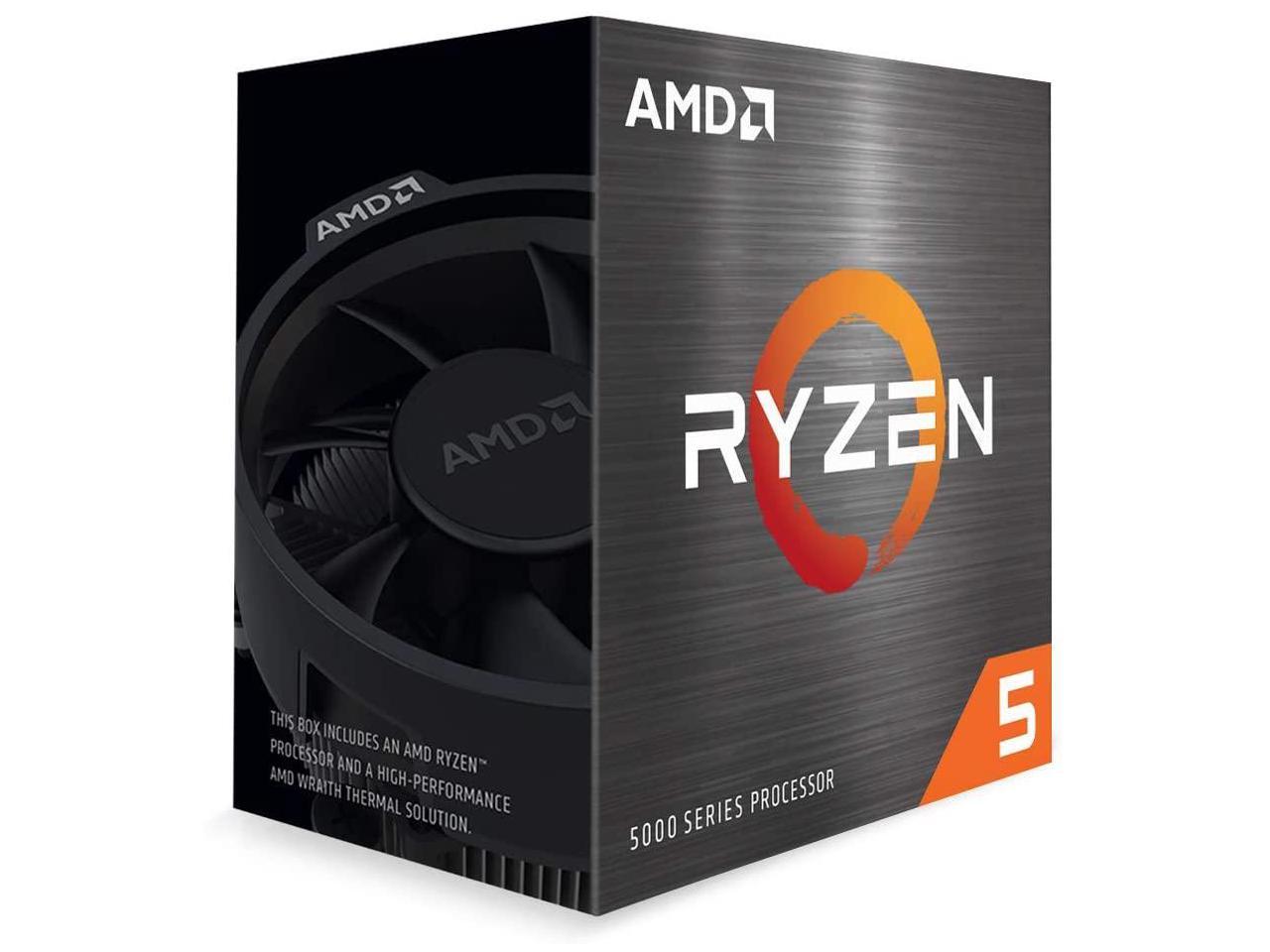 AMD Ryzen 5 5600X 6-core 3.7 GHz (MAX Turbo 4.6 GHz), 12-Thread Socket AM4