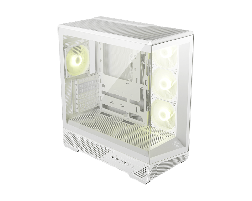 MSI MAG PANO 130R PZ White Mid-Tower Gaming Case ATX