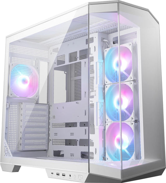 MSI MAG PANO 100R PZ White Mid-Tower Gaming Case ATX