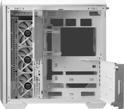 MSI MAG PANO 100R PZ White Mid-Tower Gaming Case ATX