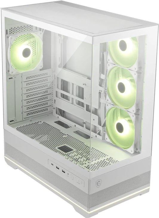 MSI MAG PANO 110R PZ White Mid-Tower Gaming Case ATX