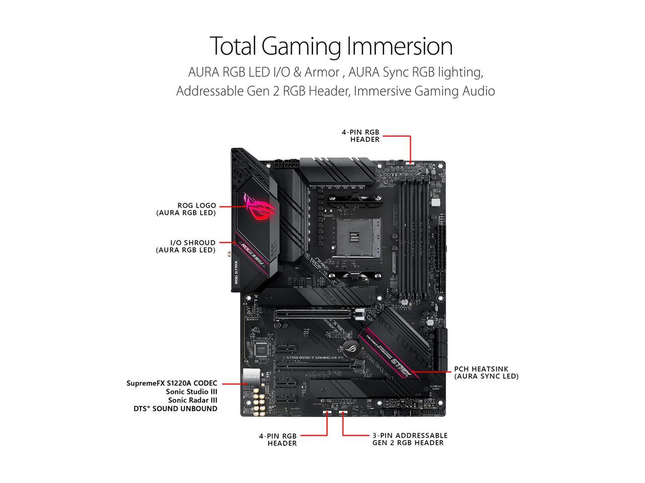 Asus ROG Strix B550-F Gaming WiFi II AMD AM4 ATX