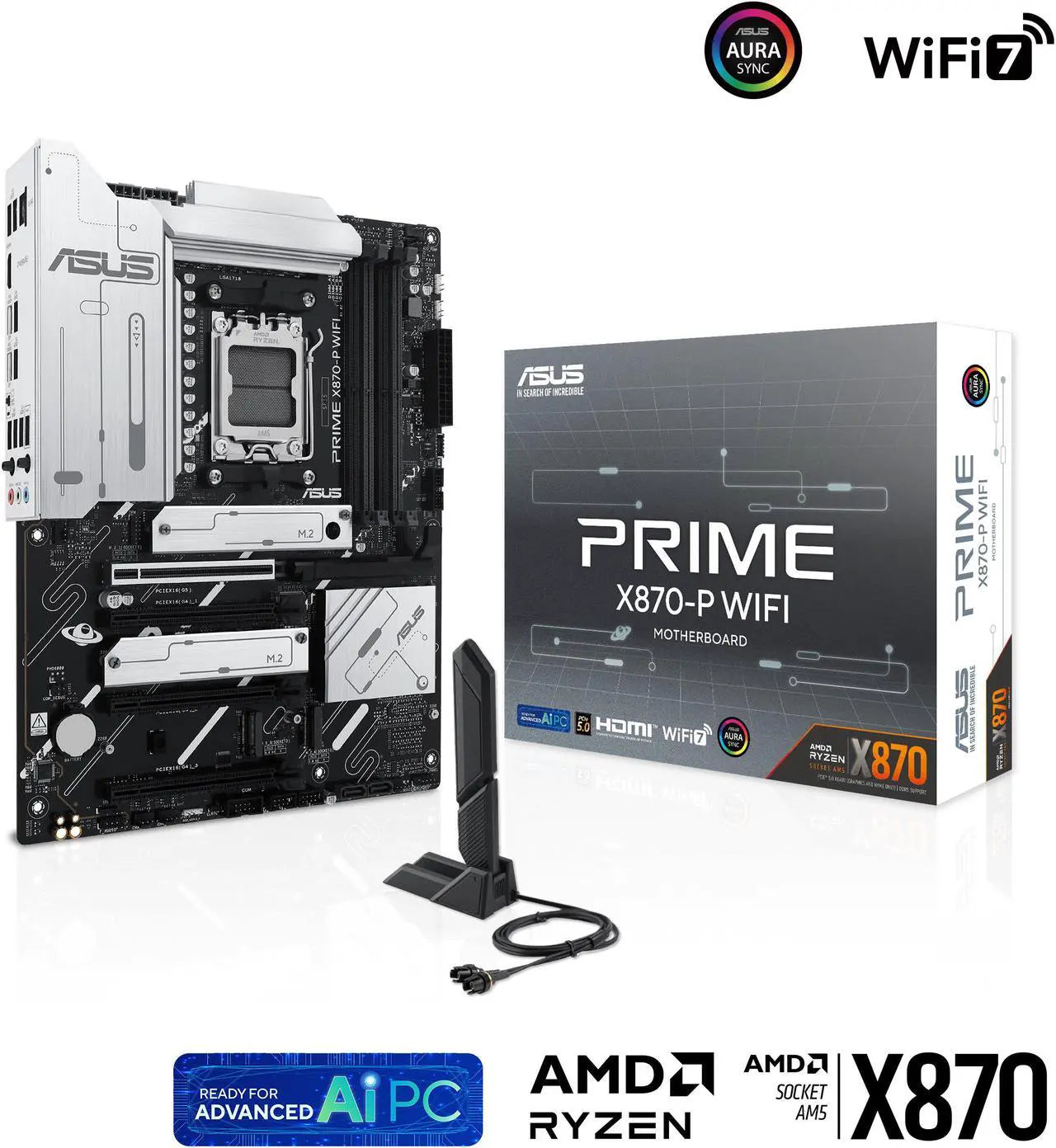 ASUS Prime X870-P WiFi AM5 DDR5