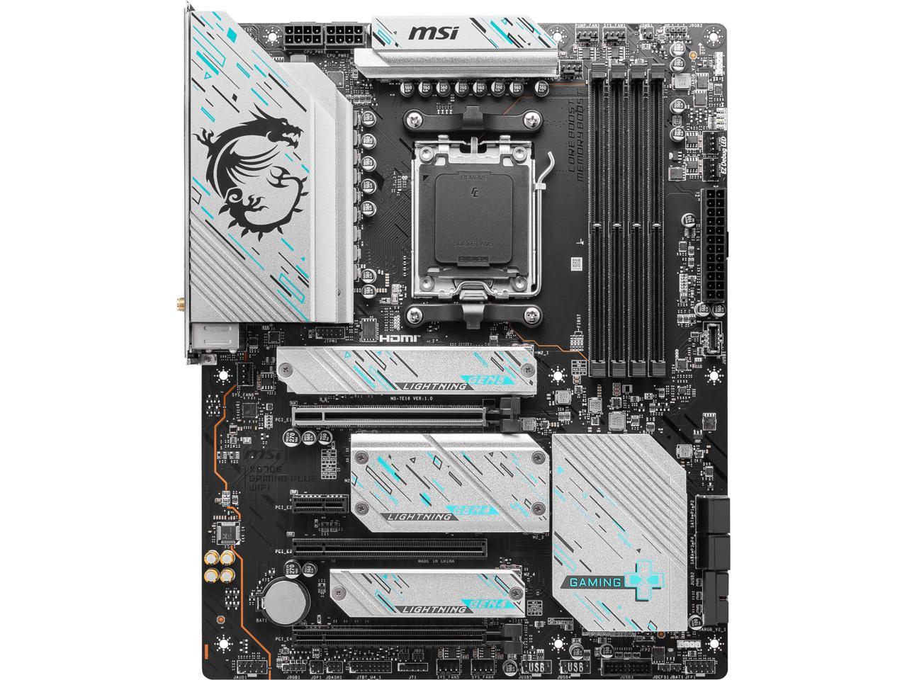 MSI X670E GAMING PLUS WIFI AM5 DDR5 WiFi 6E