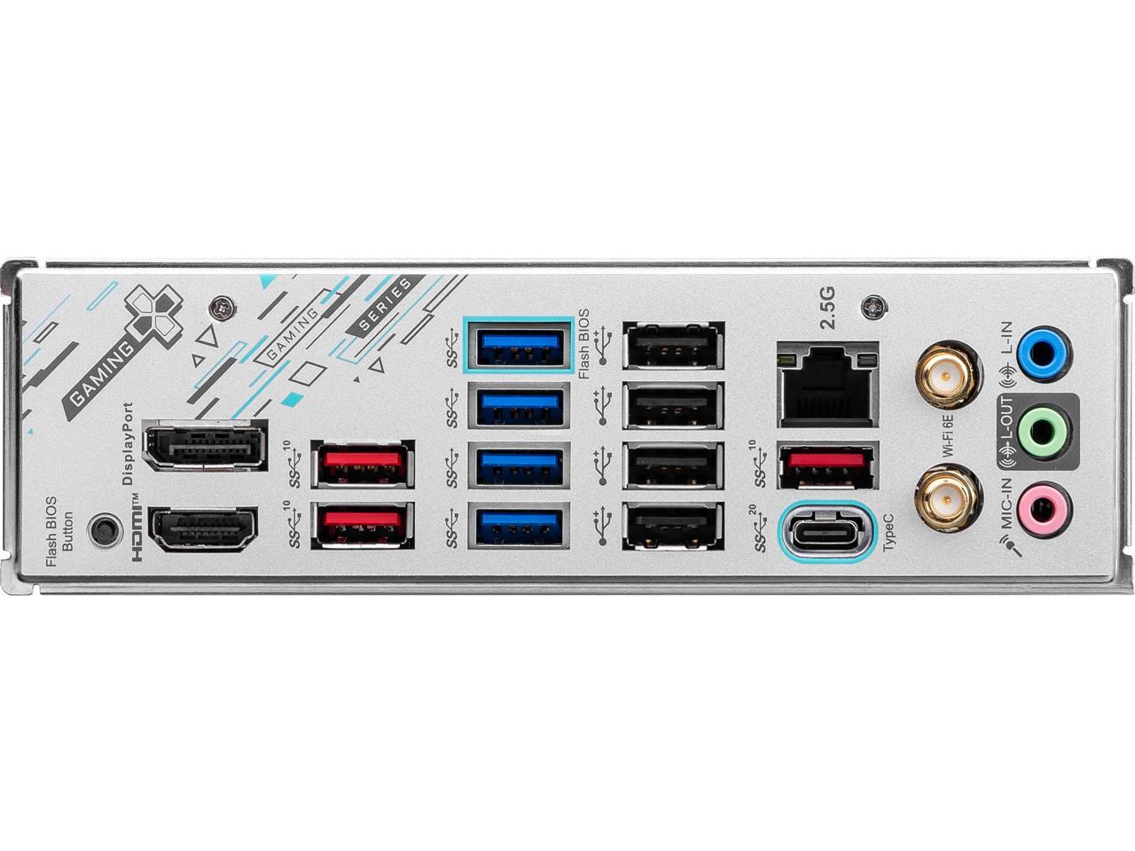 MSI X670E GAMING PLUS WIFI AM5 DDR5 WiFi 6E