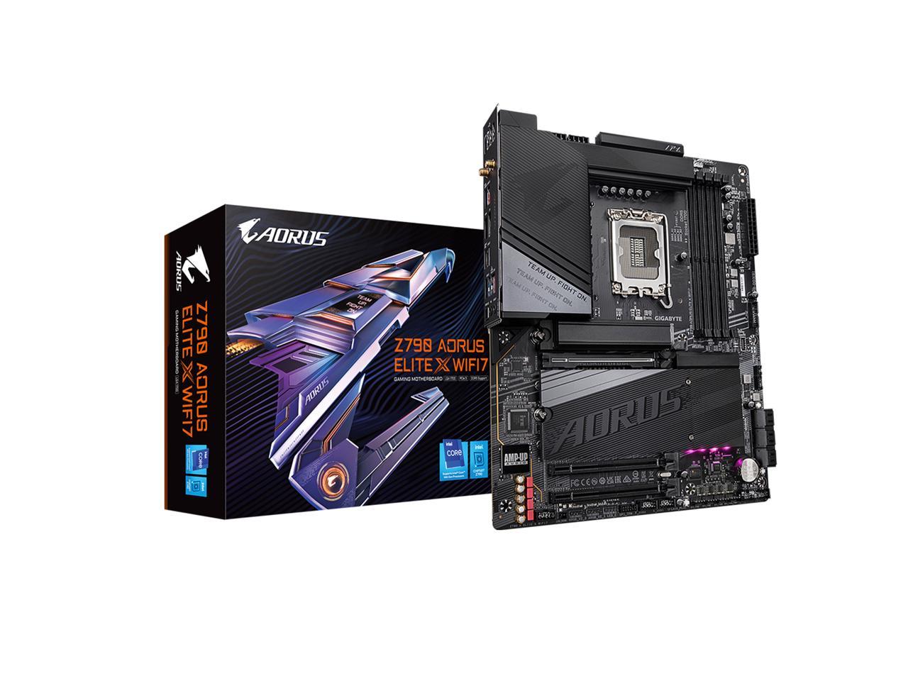 GIGABYTE Z790 AORUS Elite X Wifi 7 DDR5 LGA 1700 (Intel 12th, 13th, 14th Gen)