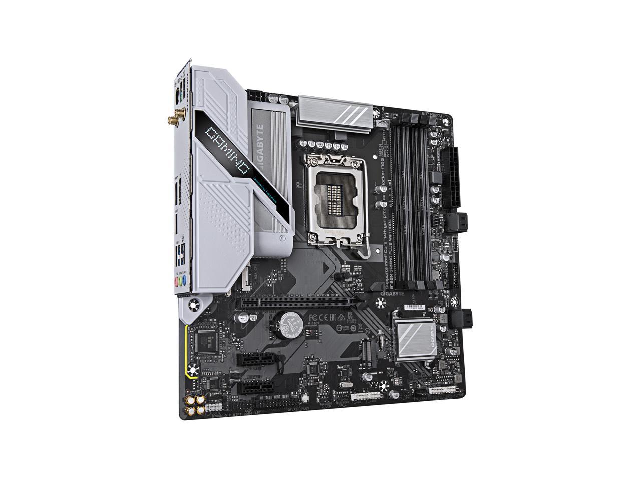 GIGABYTE B760M GAMING PLUS WIFI DDR4 LGA 1700 (Intel 12th, 13th, 14th Gen)