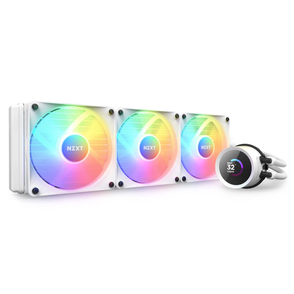 NZXT Kraken 360 RGB 360mm AIO Con Pantalla AM4, AM5, LGA 1700/1200