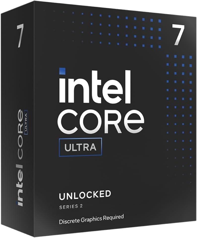 Intel Core Ultra 7 265KF 20 Cores (8 P-Cores + 12 E-Cores) 5.5 GHz