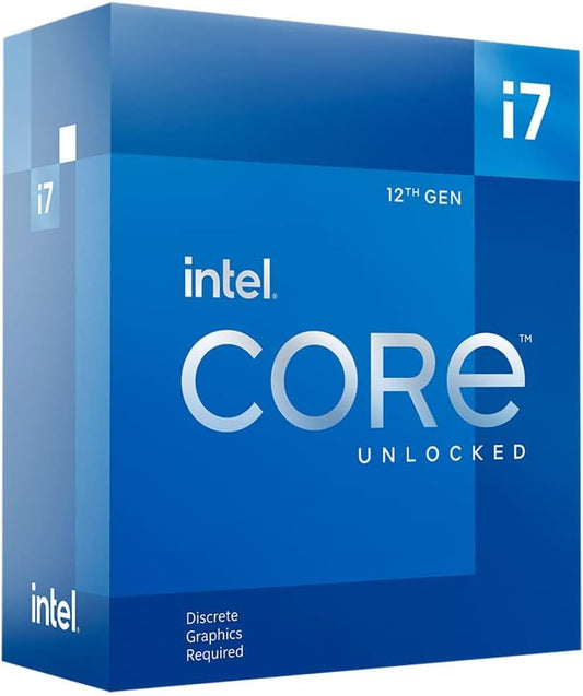 Intel i7-12700KF 12 Cores (8P-Cores + 4 E-Cores) 5.0Ghz