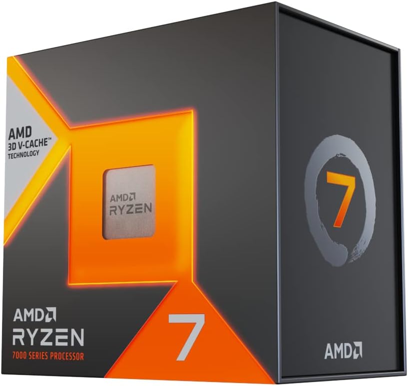 AMD Ryzen™ 7 7800X3D 8-Core 4.2 GHz (MAX Turbo 5.0 GHz), 16-Thread Socket AM5