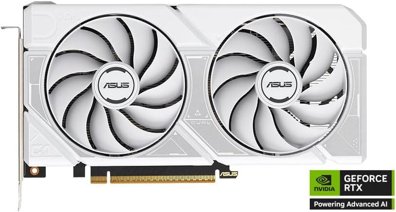 ASUS Dual RTX 5060 8GB OC White Edition