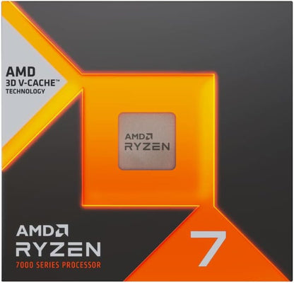 AMD Ryzen™ 7 7800X3D 8-Core 4.2 GHz (MAX Turbo 5.0 GHz), 16-Thread Socket AM5