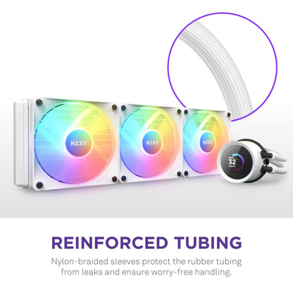 NZXT Kraken 360 RGB 360mm AIO Con Pantalla AM4, AM5, LGA 1700/1200