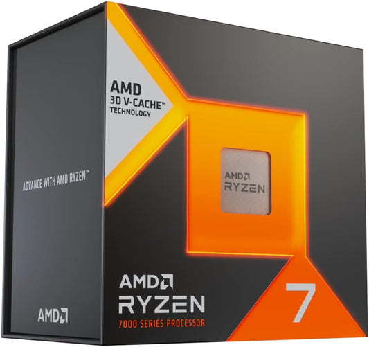 AMD Ryzen™ 7 7800X3D 8-Core 4.2 GHz (MAX Turbo 5.0 GHz), 16-Thread Socket AM5