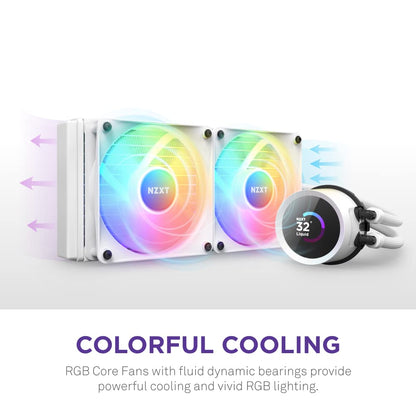 NZXT Kraken 360 RGB 360mm AIO Con Pantalla AM4, AM5, LGA 1700/1200