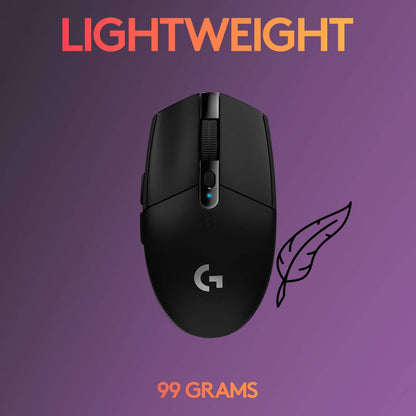 Logitech G305 LIGHTSPEED Inalambrico 12K DPI Negro