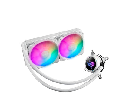 ASUS ROG Strix LC II 240 ARGB White Edition AIO Cooler AM4/AM5 - LGA 1700/1200