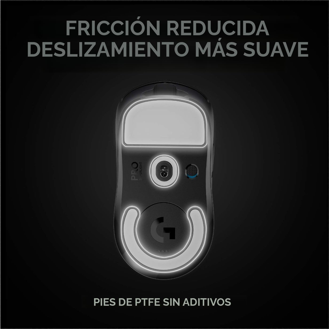 Logitech G PRO X SUPERLIGHT Lightspeed Inalambrico Mouse 25K DPI