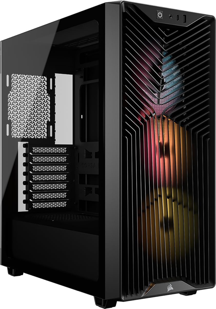 CORSAIR 3200D AIRFLOW RGB BLACK MID-TOWER ATX CASE