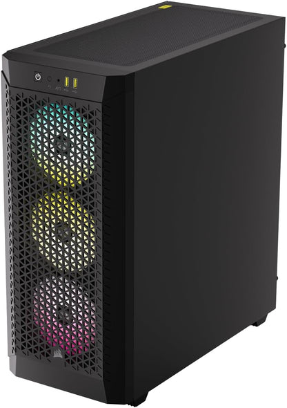 CORSAIR 480T RGB AIRFLOW BLACK MID-TOWER ATX CASE