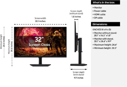 SAMSUNG Odyssey 32'' G5 G50F QHD 2560 x 1440 IPS 180Hz HDR10 1ms