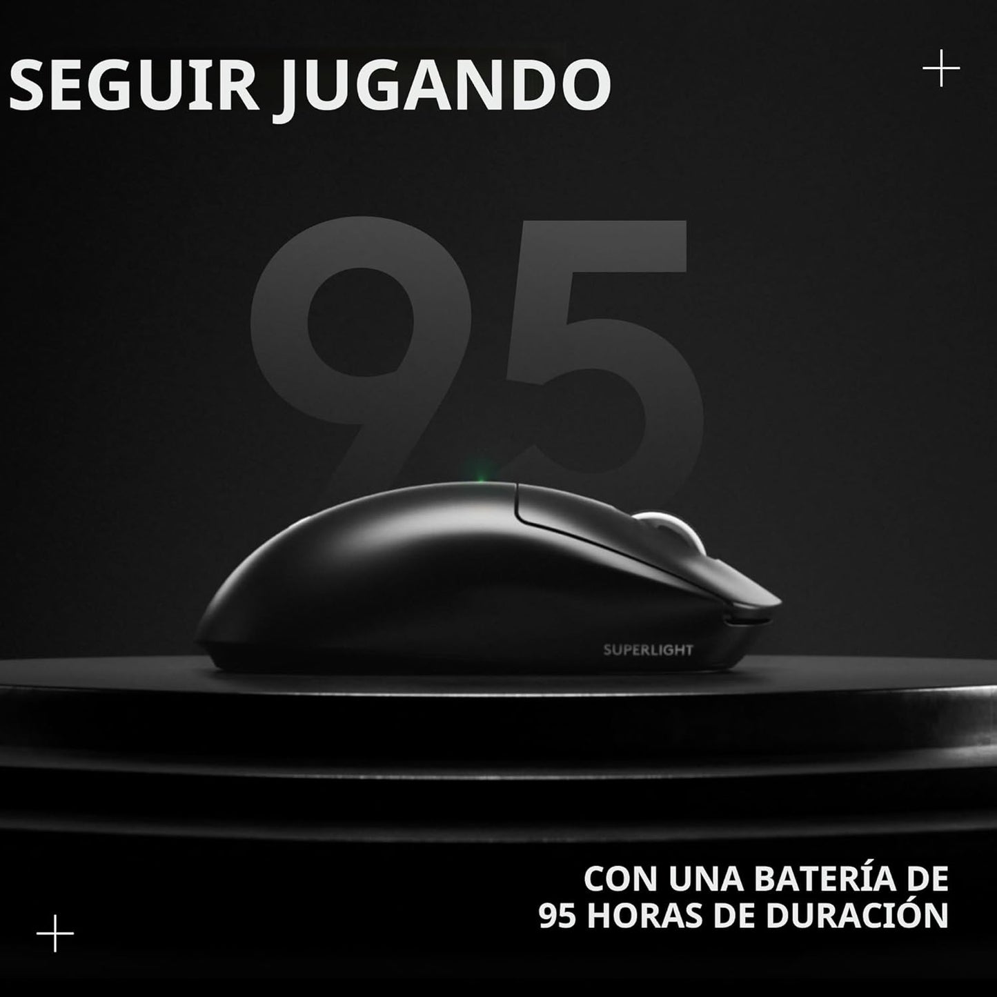 Logitech G PRO X SUPERLIGHT 2 Lightspeed Inalambrico Mouse 44K DPI 60g 8kHz