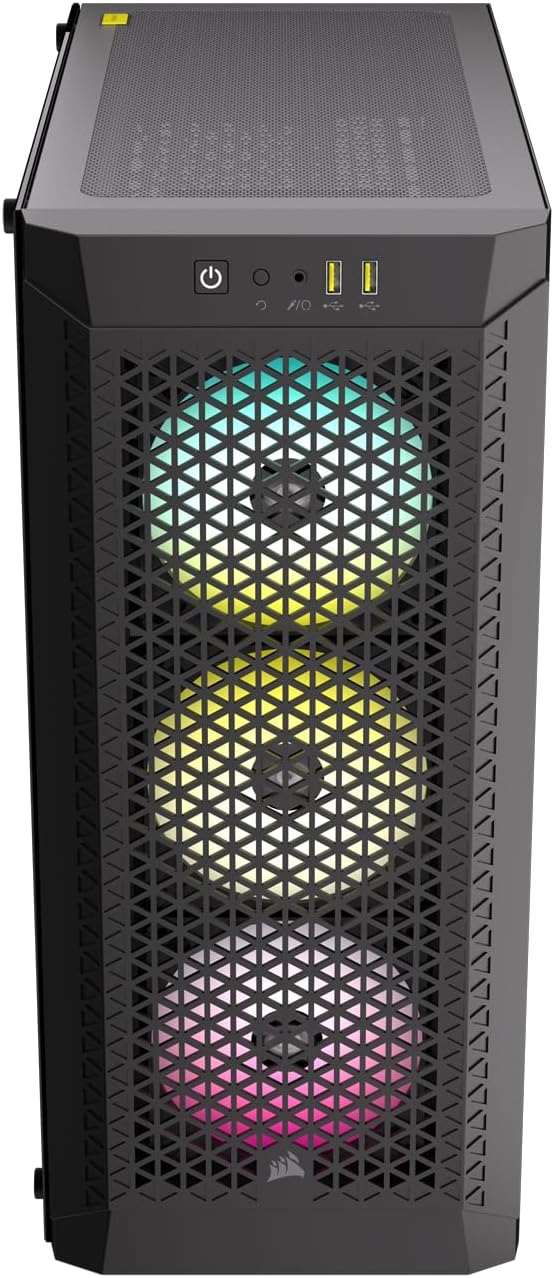 CORSAIR 480T RGB AIRFLOW BLACK MID-TOWER ATX CASE