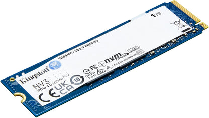 Kingston NV3 1TB M.2 2280 NVMe Internal SSD | PCIe 4.0 Gen 4x4