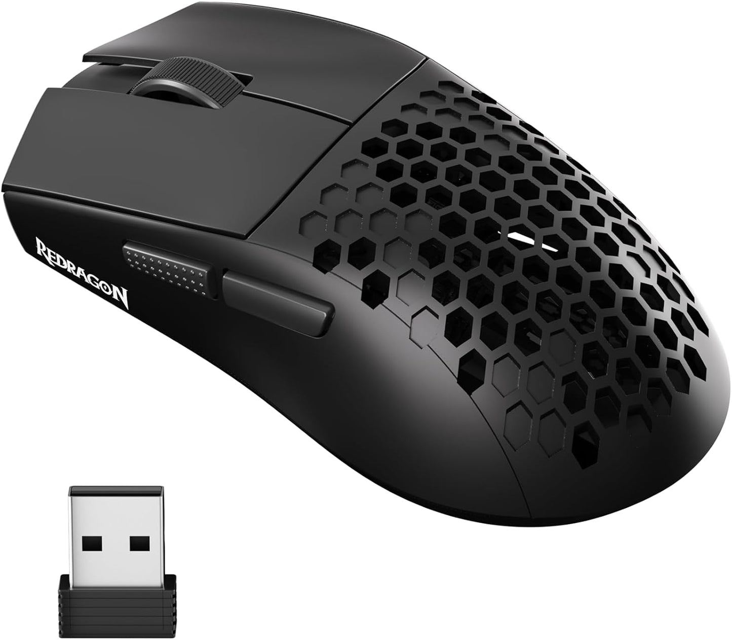 Redragon M725 Honeycomb Shell Inalambrico Gaming Mouse 49g 10000 DPI