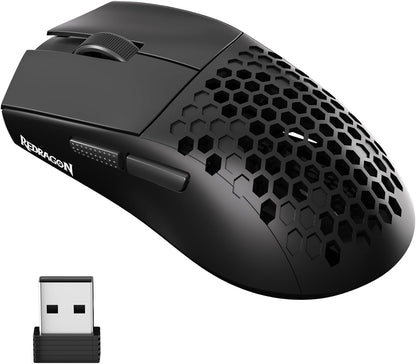 Redragon M725 Honeycomb Shell Inalambrico Gaming Mouse 49g 10000 DPI