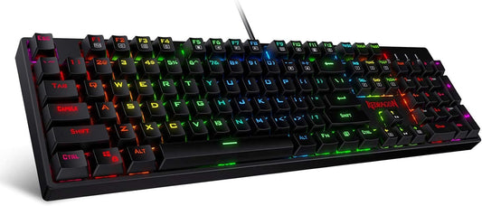 Redragon K582 SARARA RGB LED USB-Cable Teclado Mecanico Red Switches