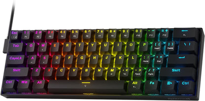 Redragon K617 HE RGB USB-Cable Teclado Mecanico 60%