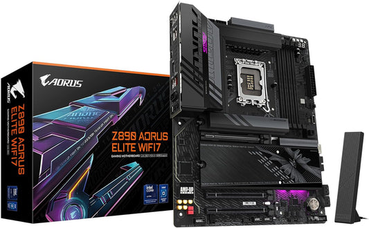 GIGABYTE Z890 AORUS Elite Wifi7 DDR5 LGA 1851 (Intel Core Ultra 200)