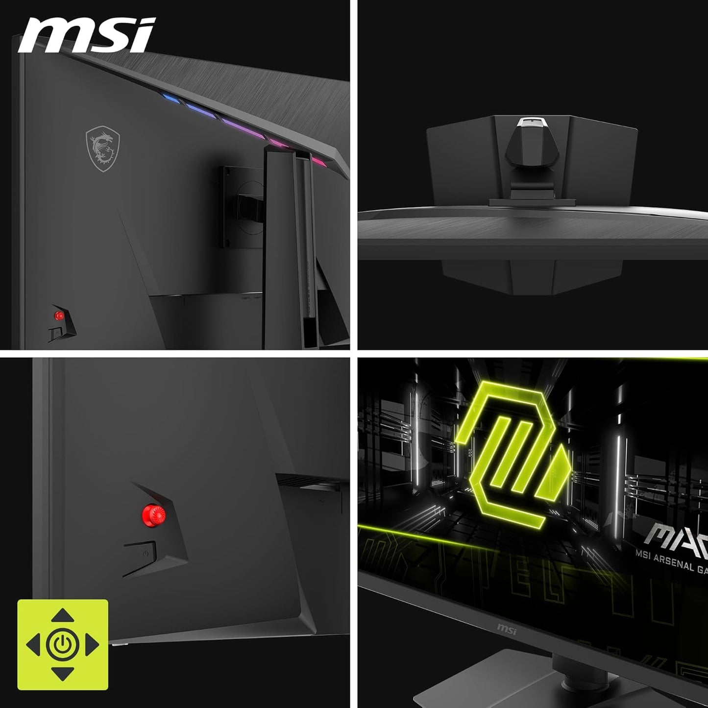 MSI MAG 322URDF E16 32'' IPS 3840 x 2160 320Hz FreeSync 1ms