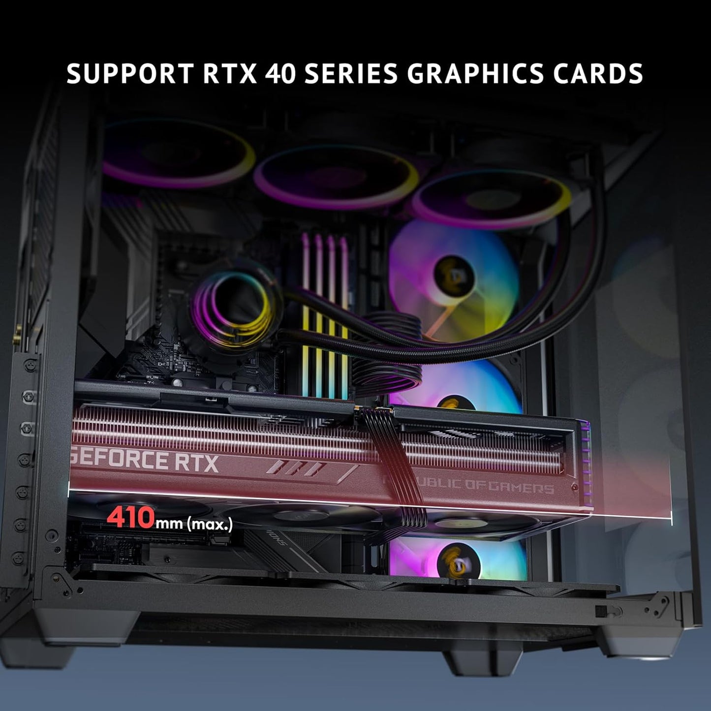 ANTEC C5 ARGB Black Mid-Tower Gaming Case ATX