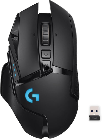 Logitech G502 Lightspeed Inalambrico Mouse 25K DPI RGB