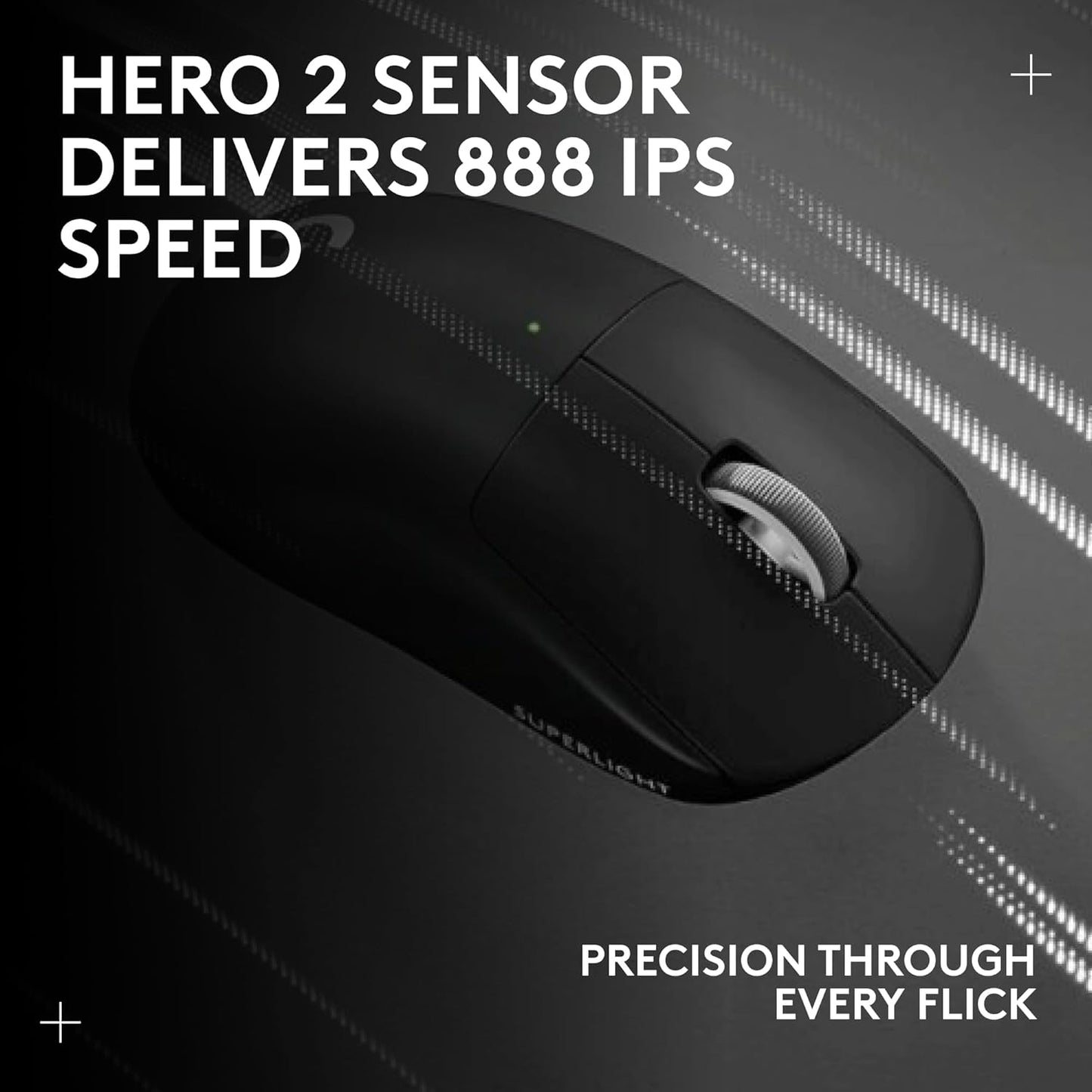 Logitech G PRO X SUPERLIGHT 2 Lightspeed Inalambrico Mouse 44K DPI 60g 8kHz