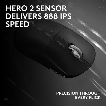 Logitech G PRO X SUPERLIGHT 2 Lightspeed Inalambrico Mouse 44K DPI 60g 8kHz