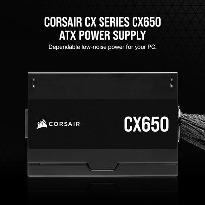 CORSAIR CX650 POWERSUPPLY 650W NO MODULAR 80 BRONZE PLUS