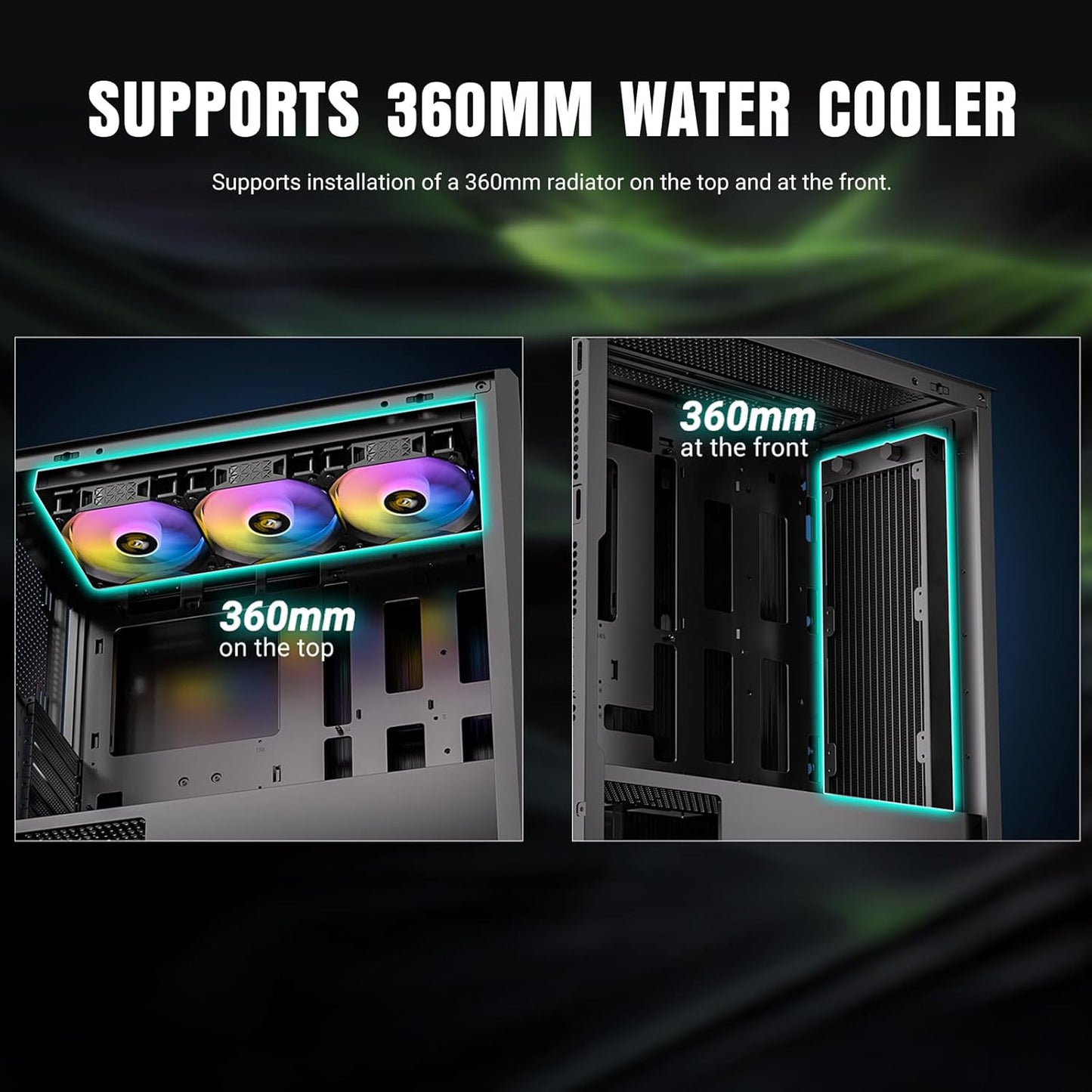 ANTEC AX1000-ARGB Negro Mid-Tower Gaming Case ATX