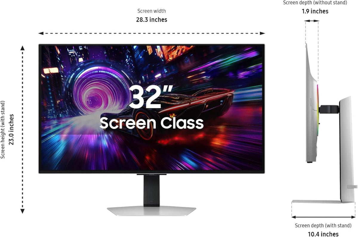 SAMSUNG Odyssey QD-OLED G8 (G81SF) 32''QHD 4K 240Hz HDR400 0.03ms